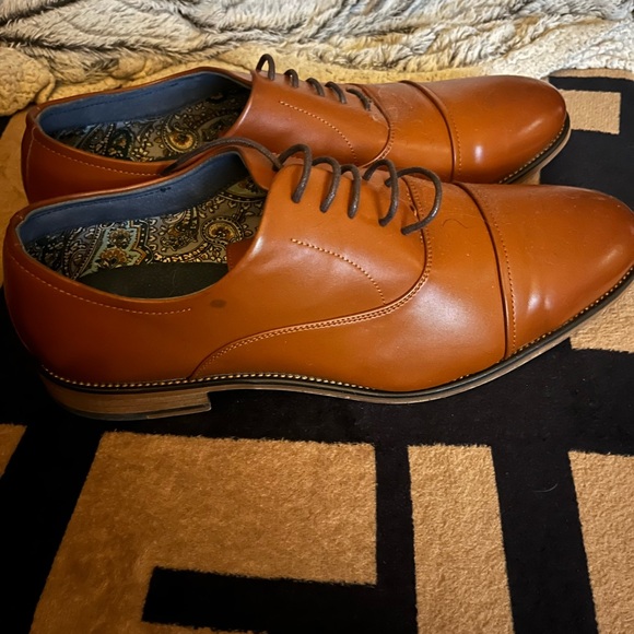 Bruno Marc never worn dress shoes size 15w - Picture 10 of 12